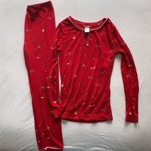 Eberjey Red Kids Pajama Set